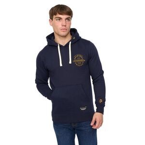 Crosshatch Mens Cresswell Hoodie / Navy